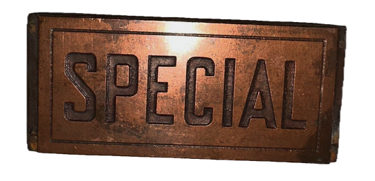 photo of letterpress block described as '