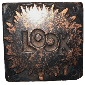photo of letterpress block described as '